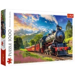 Kép 1/2 - Utazás a hegyek között vonattal 1000 db-os puzzle -Trefl