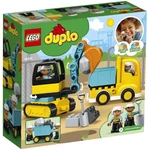 Kép 2/4 - LEGO® DUPLO®: Teherautó és lánctalpas exkavátor (10931)
