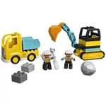 Kép 3/4 - LEGO® DUPLO®: Teherautó és lánctalpas exkavátor (10931)