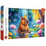 Kép 1/2 - Capybara a vízben 1000 db-os puzzle – Trefl