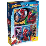 Kép 1/3 - Pókember 2 az 1-ben maxi 2×60 db-os puzzle és színező 50×35 cm – Lisciani