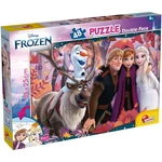 Kép 1/3 - Jégvarázs 2 az 1-ben 48 db-os puzzle és színező 35×25 cm – Lisciani