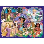 Kép 2/2 - Disney hercegnők és állataik 2 az 1-ben 24 db-os Eco mini puzzle és színező 35×25 cm – Lisciani