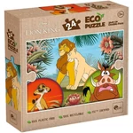 Kép 1/3 - Oroszlánkirály 2 az 1-ben 24 db-os Eco mini puzzle és színező 35×25 cm – Lisciani