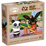 Kép 1/2 - Bing és Pandó a játszótéren 24 db-os Eco mini puzzle 35×25 cm – Lisciani