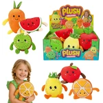 Kép 1/2 - Plüss gyümölcsök 16 cm-es többféle változatban 1 db
