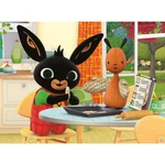 Kép 2/2 - Bing és Flop sütit süt 24 db-os Eco puzzle 70×50 cm – Lisciani