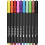 Kép 2/2 - Faber-Castell: Black Edition 10 db-os színes filctoll szett
