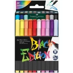 Kép 1/2 - Faber-Castell: Black Edition 20 db-os színes filctoll szett