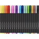 Kép 2/2 - Faber-Castell: Black Edition 20 db-os színes filctoll szett