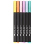 Kép 2/2 - Faber-Castell: Black Edition pasztell színek 6 db-os színes filctoll szett
