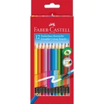 Kép 1/2 - Faber-Castell: Színesceruza szett radírvéggel 12 db