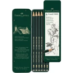 Kép 2/2 - Faber-Castell: Castell 9000 Grafitceruza 6 db-os szett fém dobozban