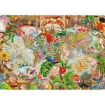 Kép 2/2 - Antik világtérkép 1000 db-os prémium plusz puzzle – Trefl