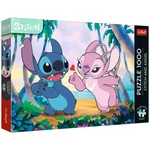 Kép 1/2 - Stitch és Angel a tengerparton 1000 db-os prémium plusz puzzle – Trefl