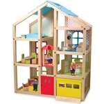 Kép 2/3 - Emeletes fa babaház lifttel – Melissa & Doug