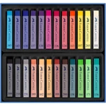Kép 2/2 - Faber-Castell: Porpasztellkréta készlet 24 db-os