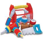 Kép 2/2 - Melissa &amp; Doug: Puha szerszámosdoboz játékszett