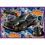 Kép 5/5 - Hot Wheels versenyautók 4×250 db-os puzzle – Trefl