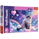 Kép 1/2 - Cica a felhők birodalmában 160 db-os puzzle – Trefl