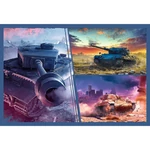 Kép 2/3 - World of Tanks 2×200 db-os puzzle – Trefl