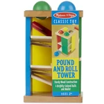 Kép 1/3 - Kalapálós fa golyópálya – Melissa & Doug