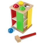 Kép 2/3 - Kalapálós fa golyópálya – Melissa & Doug