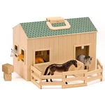 Kép 1/3 - Szétnyitható fa istálló – Melissa & Doug