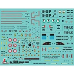 Kép 2/6 - Italeri 1/72 Mirage 2000C vadászrepülőgép makett
