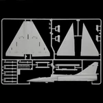 Kép 4/6 - Italeri 1/72 Mirage 2000C vadászrepülőgép makett