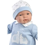 Kép 3/3 - Llorens: Joel baba elefántos rugdalózóban 38 cm
