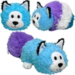 Kép 2/3 - FlipaZoo: Cicából Husky kifordítható 28 cm-es plüssfigura