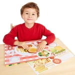 Kép 3/3 - Újrahasználható matrica készlet – Ételkészítés – Melissa & Doug
