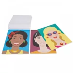 Kép 2/5 - Melissa & Doug: Készíts arcot matricás kreatív szett