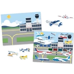 Kép 3/4 - Járművek újrahasználható matrica szett – Melissa &amp; Doug