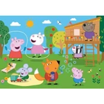 Kép 2/2 - Peppa malac Móka a fűben 24 db-os Maxi puzzle – Trefl