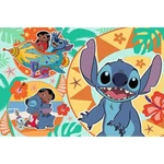 Kép 2/2 - Disney: Lilo & Stitch egy boldog nap 24 db-os Maxi puzzle – Trefl