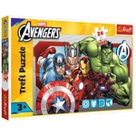Kép 1/2 - Marvel Bosszúállók 24 db-os maxi puzzle – Trefl