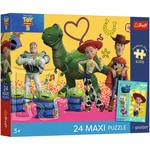 Kép 1/2 - Toy Story 5 Játékok és barátok 24db-os Maxi puzzle - Trefl