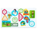 Kép 2/3 - A világ körül játszószőnyeg 100×90 cm – Melissa & Doug