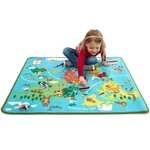 Kép 3/3 - A világ körül játszószőnyeg 100×90 cm – Melissa & Doug
