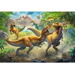 Kép 2/2 - Harcoló Tyrannosauruszok 160 db-os puzzle – Trefl