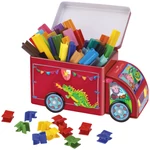 Kép 2/3 - Faber-Castell: Filctoll készlet fém teherautóban 33 db-os