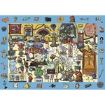 Kép 2/2 - Spy Guy 100 db-os puzzle Múzeum – Trefl