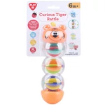 Kép 1/2 - Playgo: Vidám kis tigris bébicsörgő