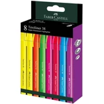 Kép 1/2 - Faber-Castell: Textliner 38 Szövegkiemelő szett fluoreszkáló színekkel 8 db-os csomag