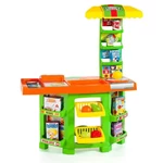 Kép 2/3 - Molto: Mini Market 14 db-os játékszett 58×28×77 cm