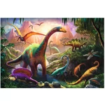 Kép 2/2 - Dinoszauruszok földjén puzzle 100 db-os – Trefl