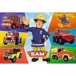 Kép 2/2 - Sam a tűzoltó járművei puzzle 100 db-os – Trefl