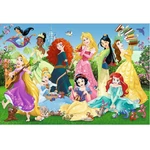 Kép 2/2 - Disney hercegnők: Bájos hercegnők puzzle 100 db-os – Trefl